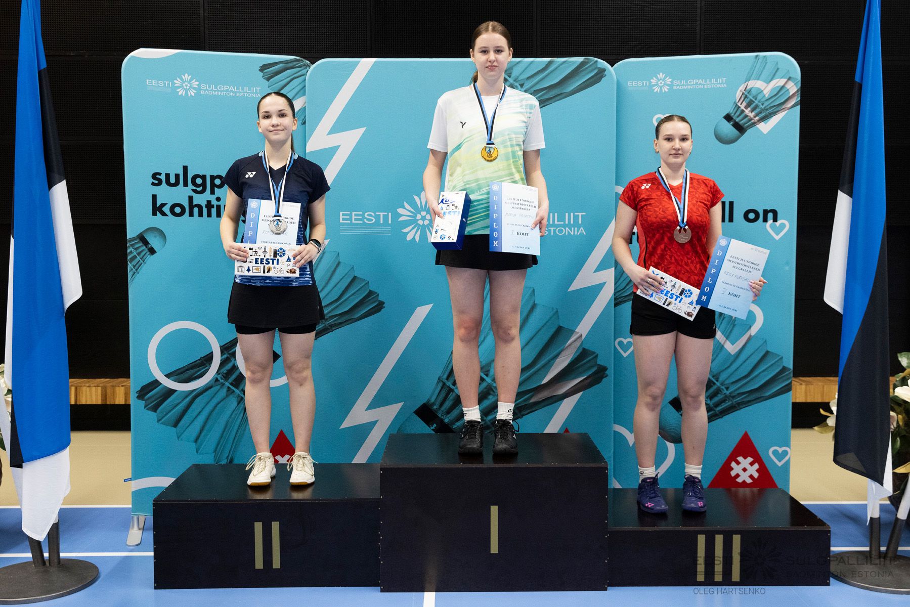 Eesti Juunioride Meistrivõistlused tõid kaks meistritiitlit, ühe hõbeda ja ühe pronksmedali. 